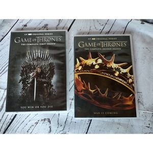 Game of thrones season 1 & 2 dvds